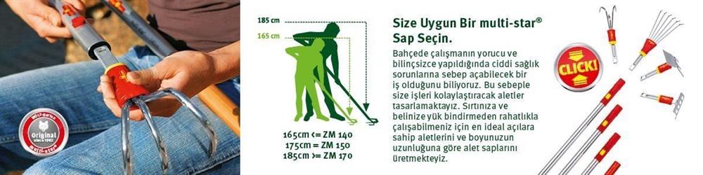 Wolf Garten ZM-V 3 Teleskopik Vario Sap