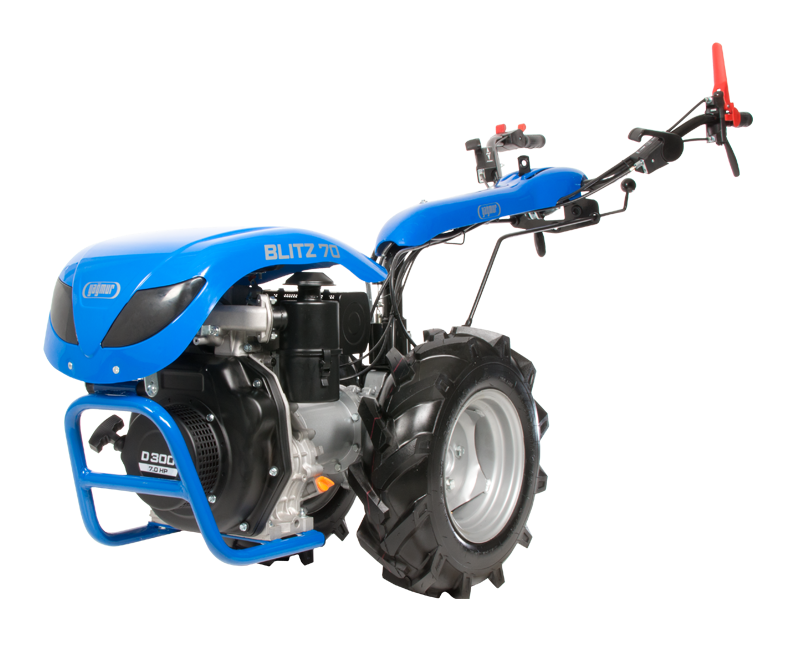 Yağmur Blitz 80 Dizel 7 Hp El Traktörü İpli Frezeli