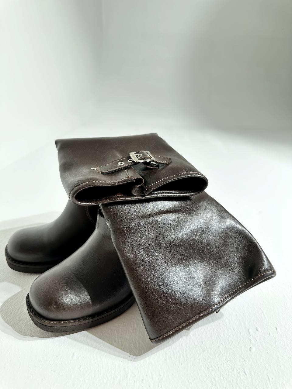 3002 Acı KahveTokalı Kadın Çizme