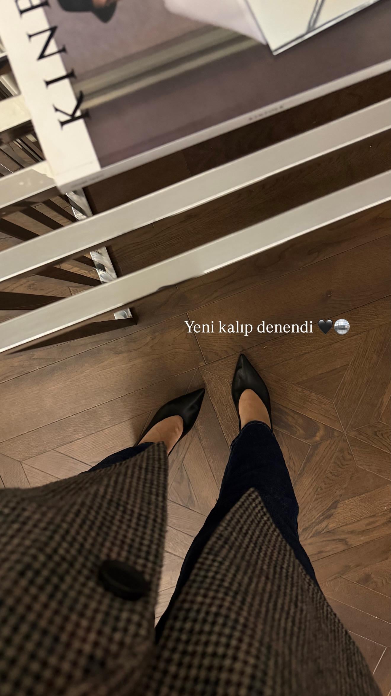 Alba Siyah Cilt Dolgu Topuklu Kadın Ayakkabı