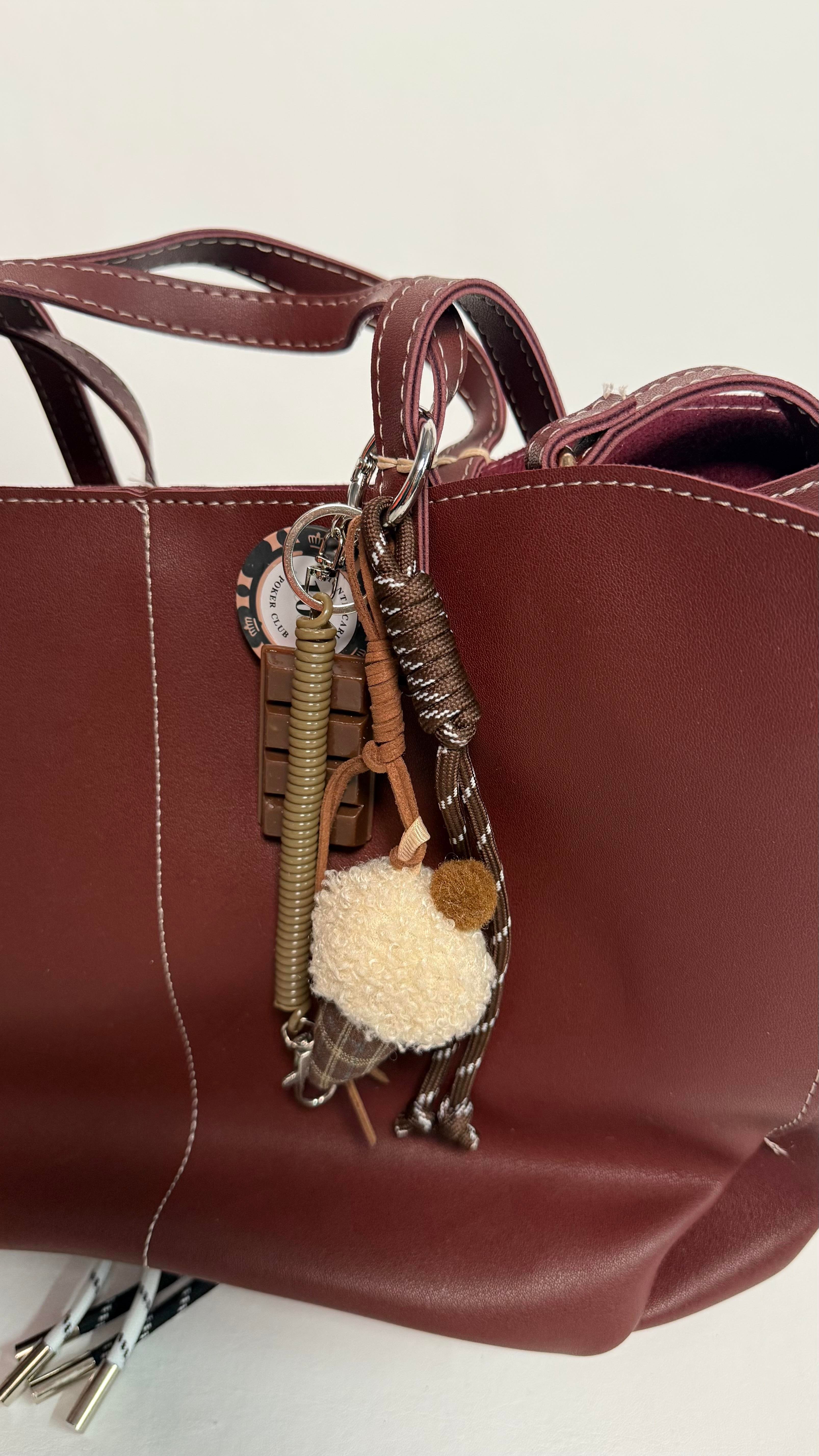 Dondurma Külahı Anahtarlık Charm