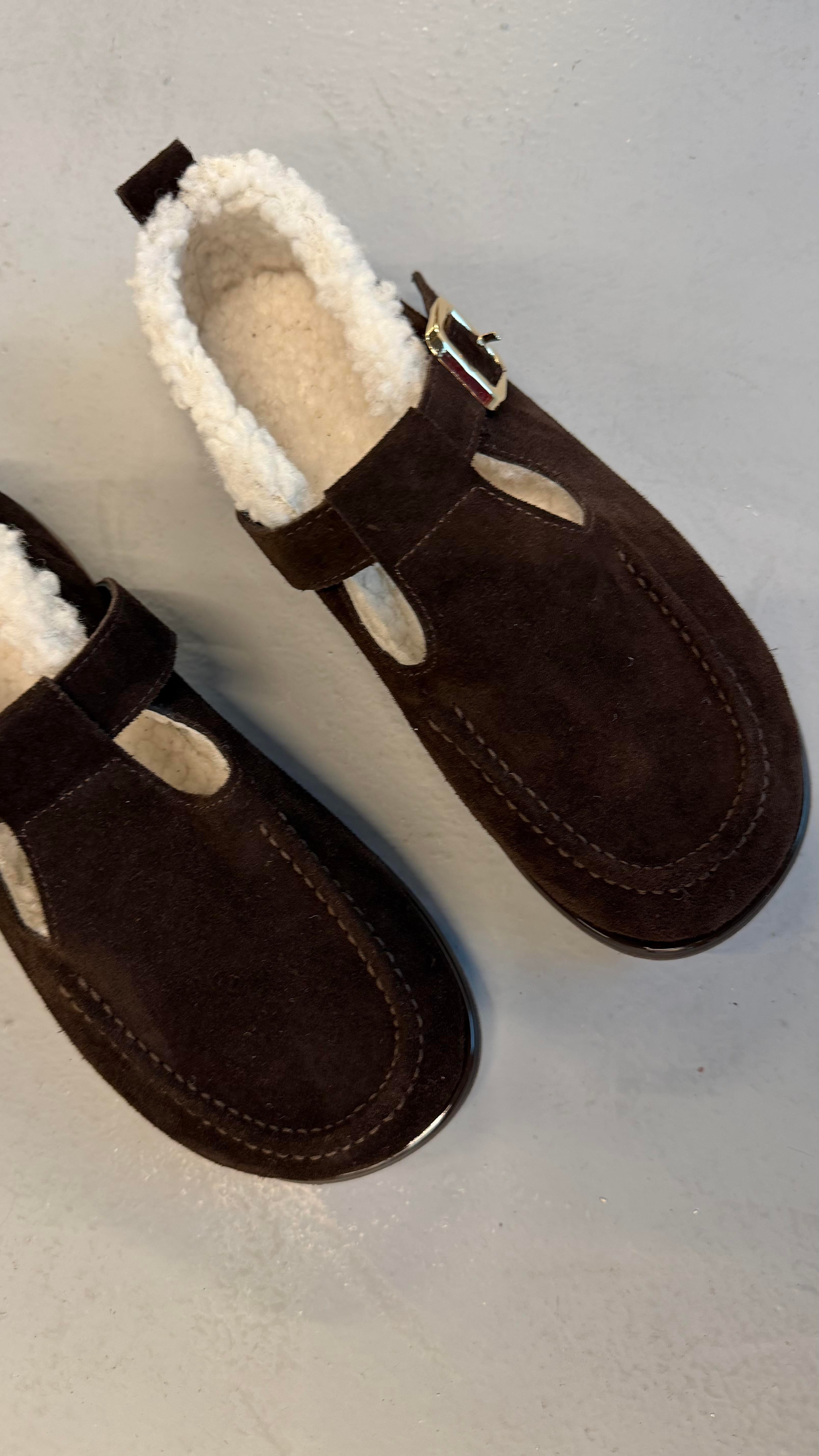 Laven Hakiki Deri Acıkahve Loafer