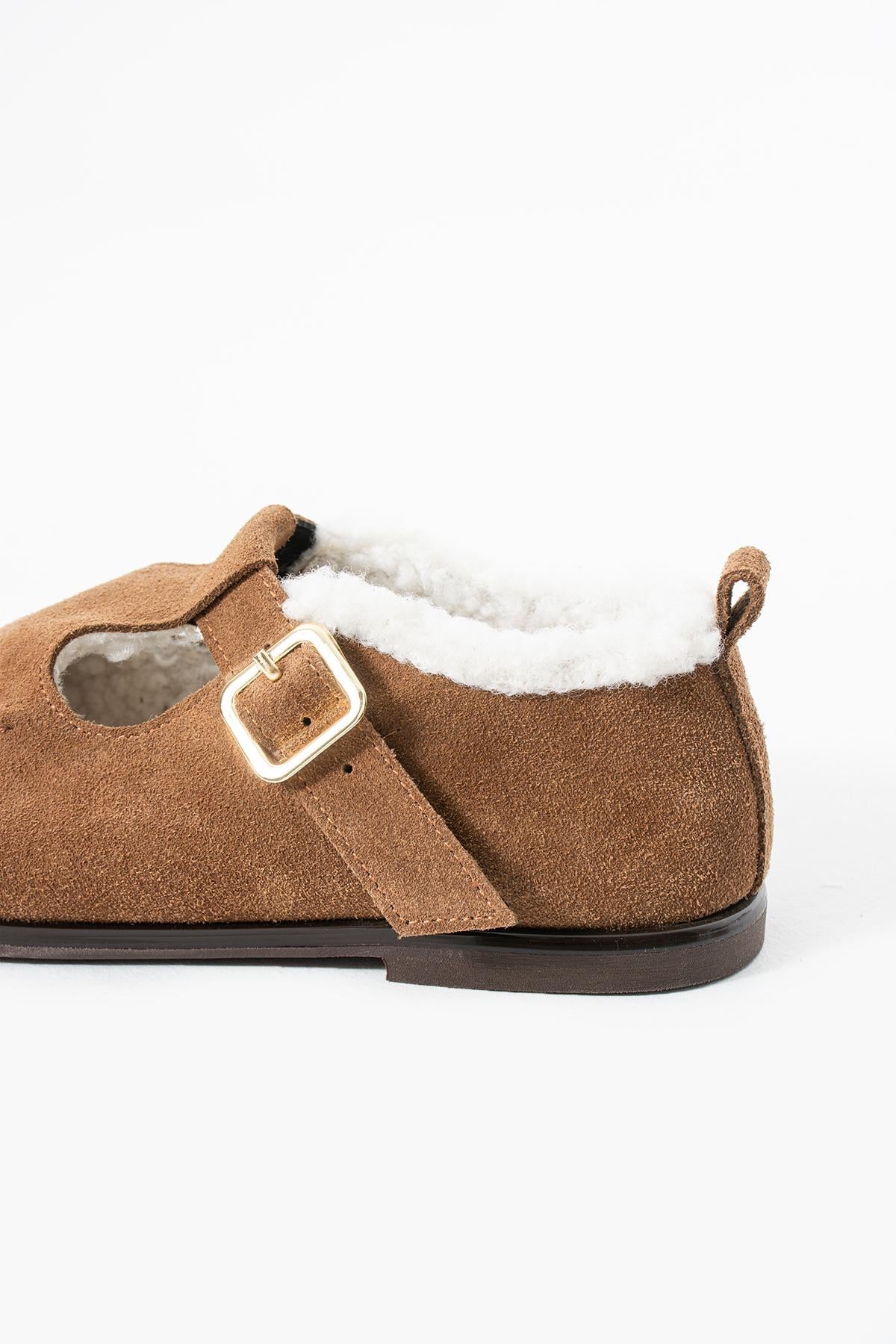 Laven Hakiki Deri Taba Loafer