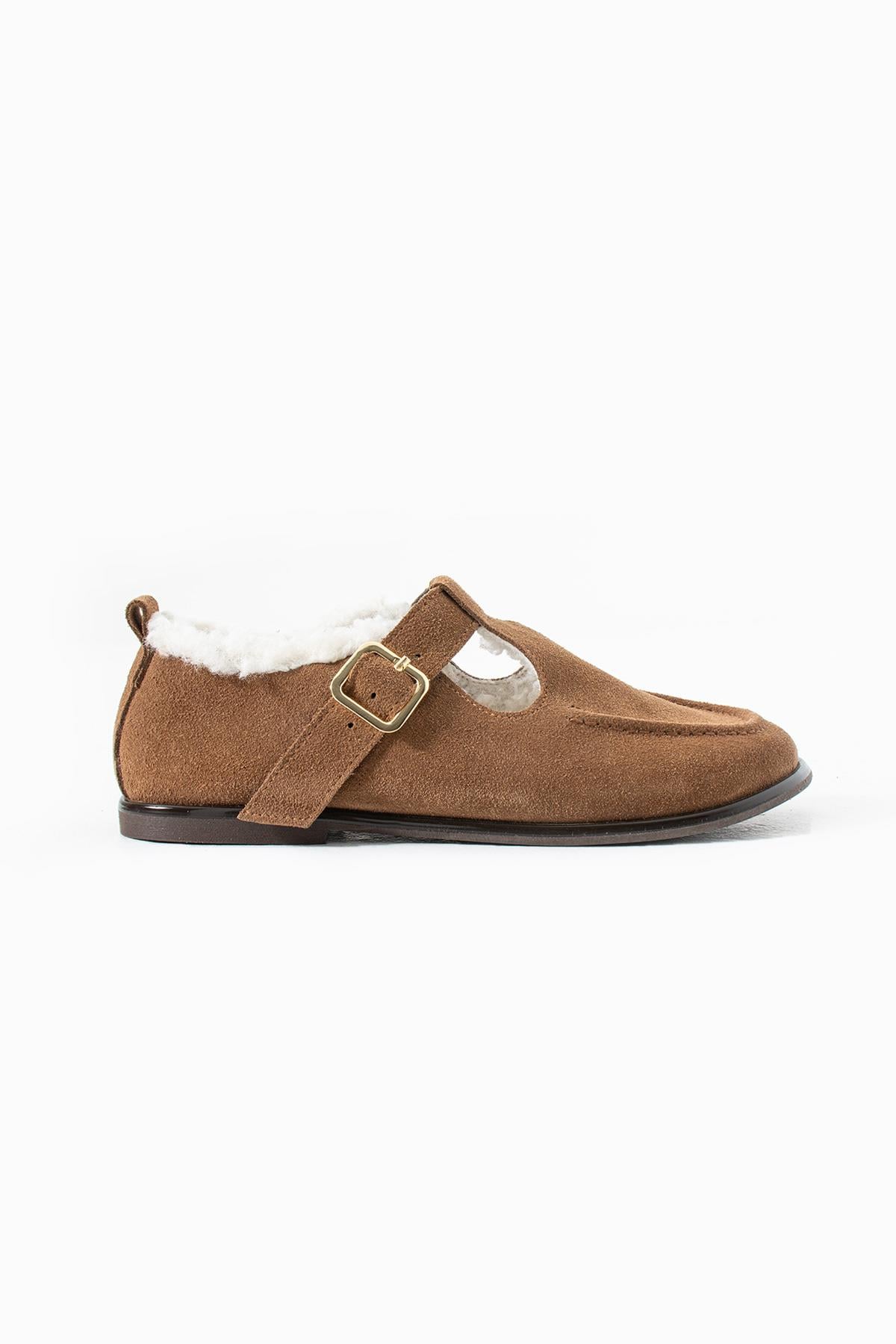 Laven Hakiki Deri Taba Loafer
