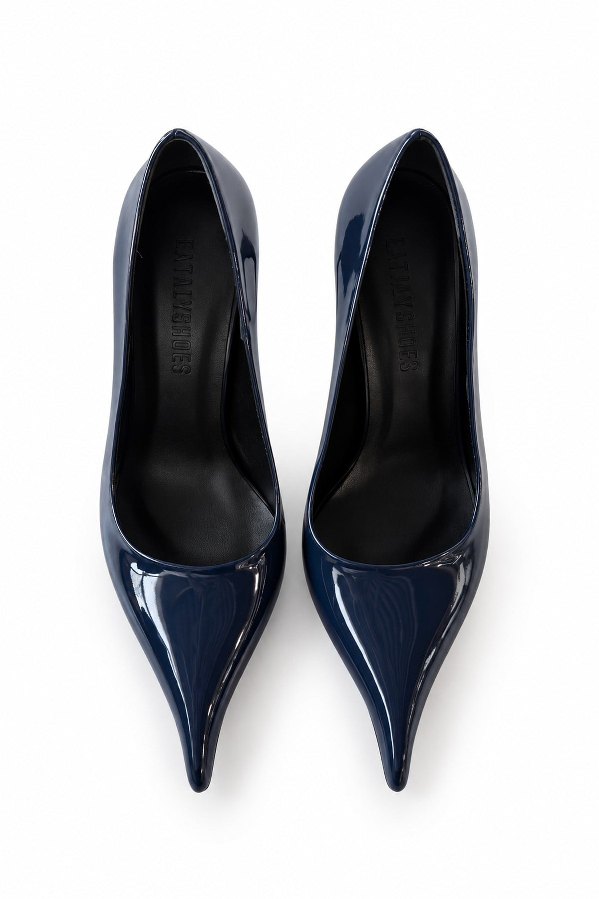 Nera Lacivert Rugan Stiletto