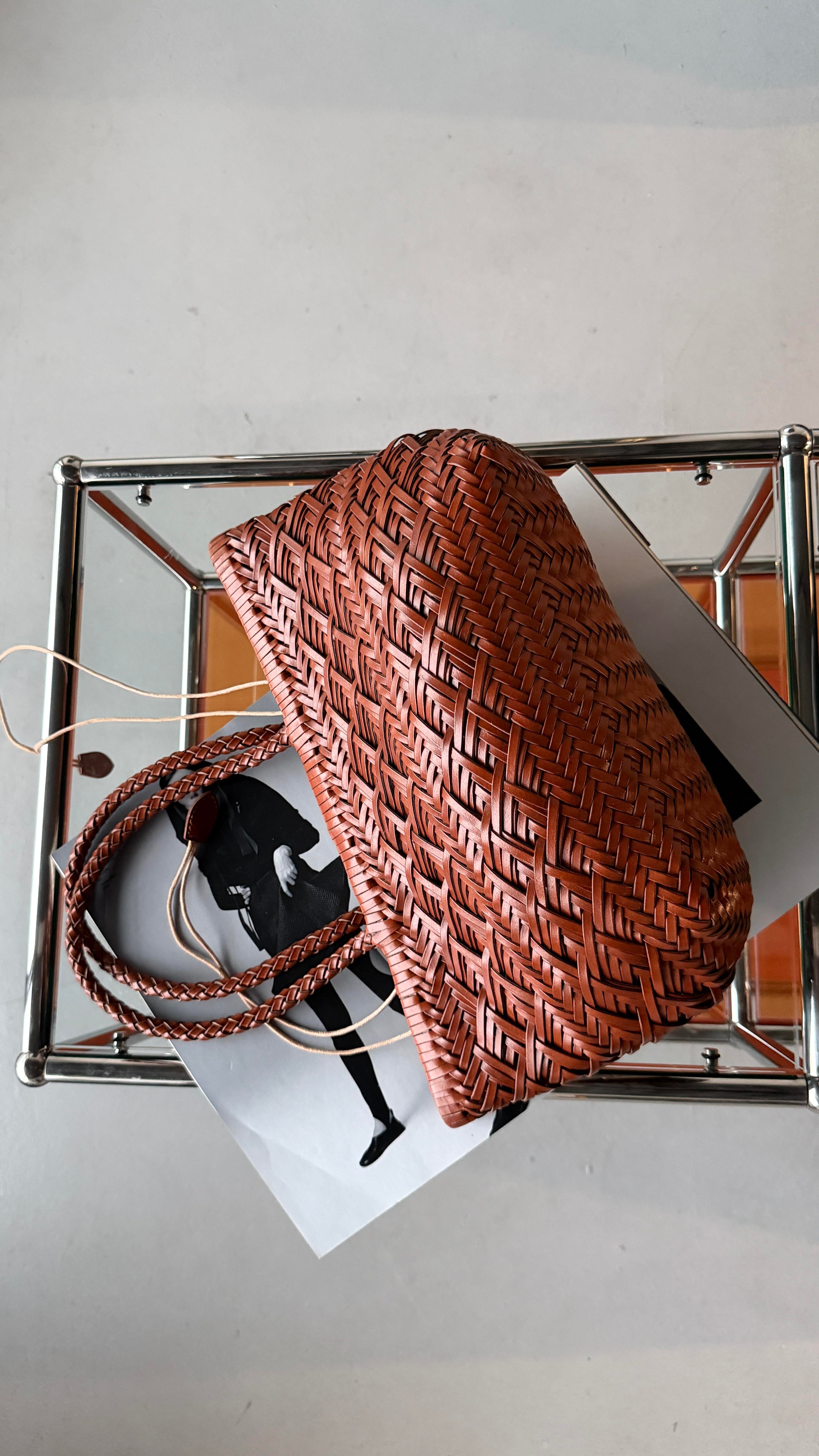 Raphael Karamel Örgü Kadın El Çantası