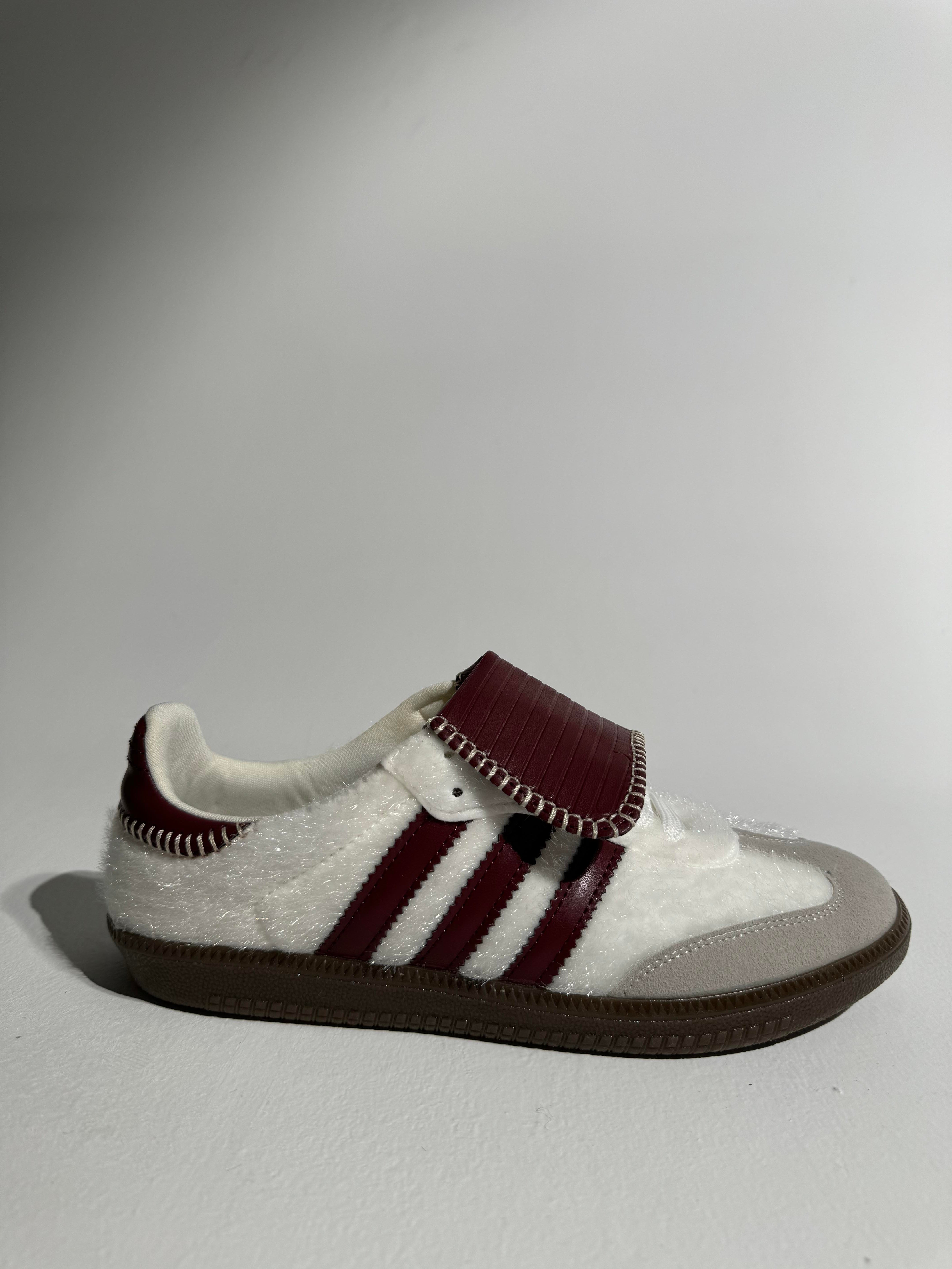 Sacha Dilli Bej Bordo 3Bantlı Sneaker