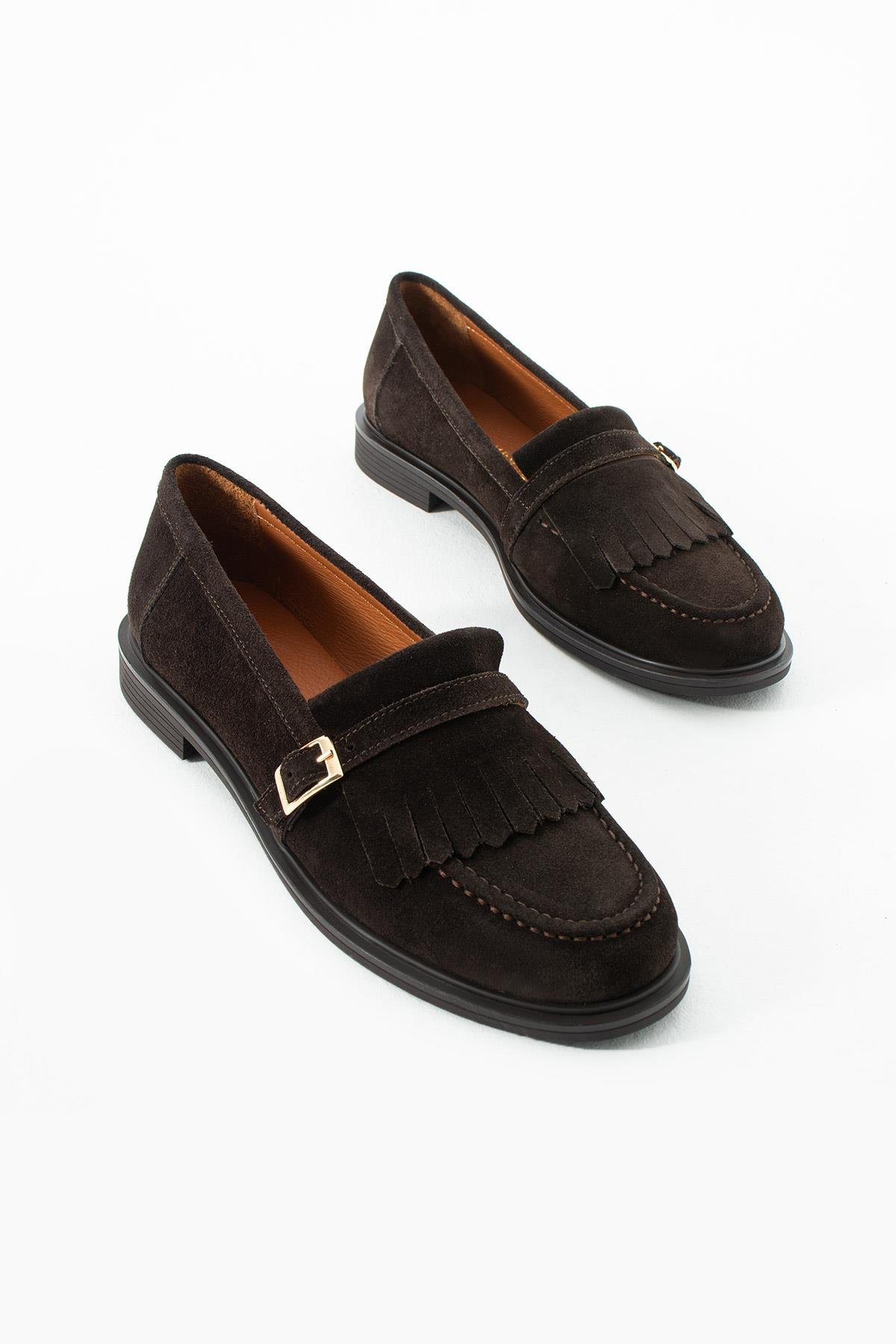 SILENT Acıkahve CLASSIC KADIN OXFORD LOAFER