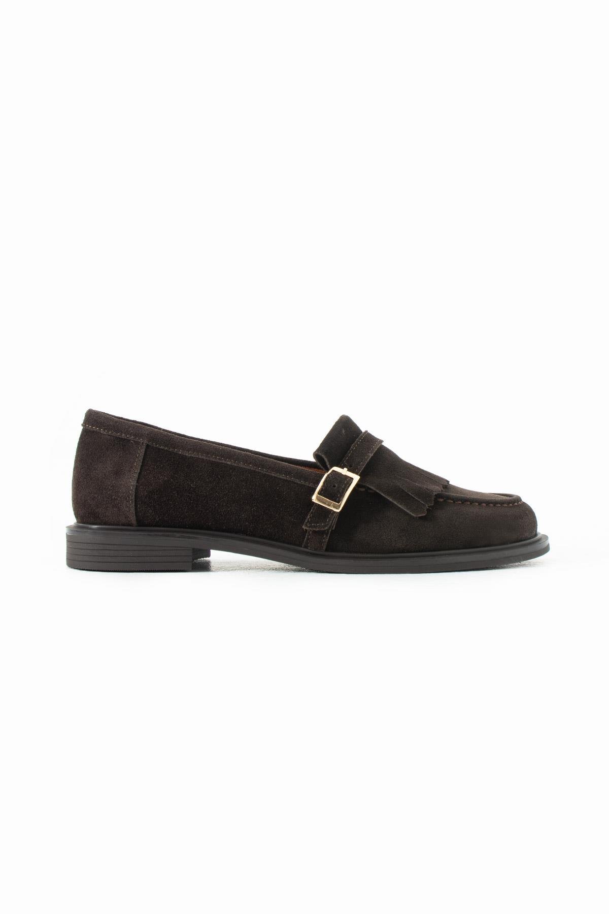 SILENT Acıkahve CLASSIC KADIN OXFORD LOAFER