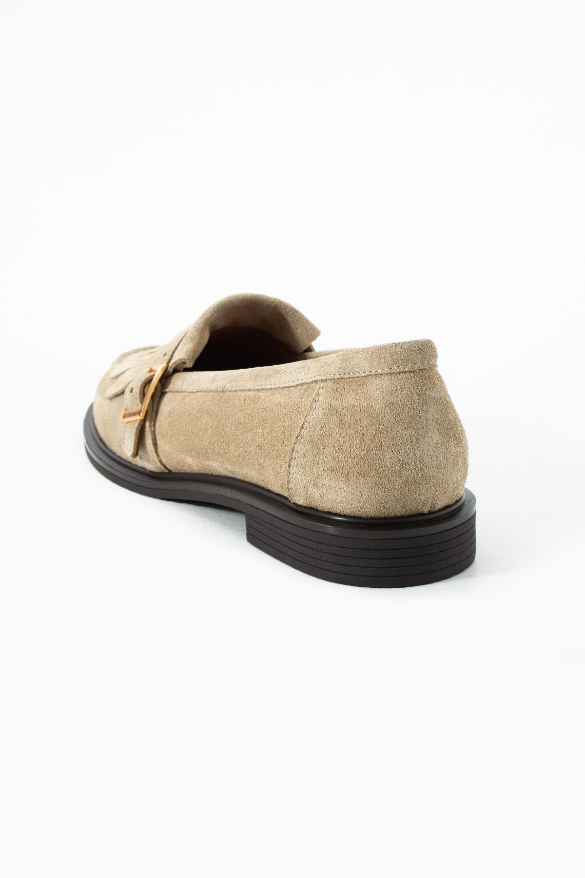 SILENT Bej CLASSIC KADIN OXFORD LOAFER