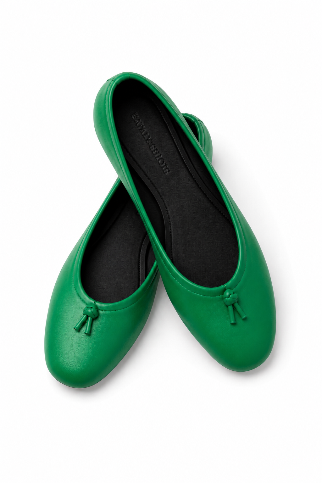 VERDE Yeşil Hakiki Deri Babet