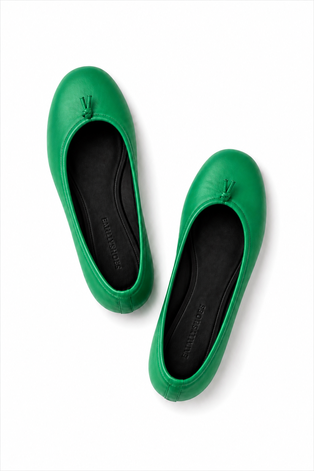 VERDE Yeşil Hakiki Deri Babet