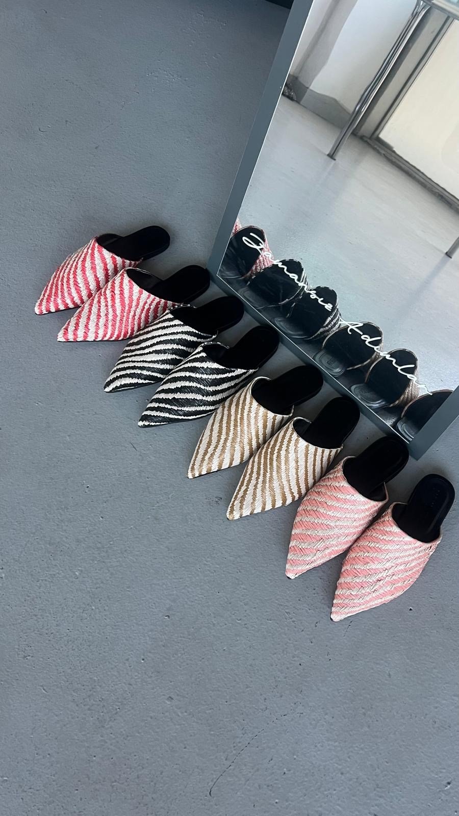 Zaya Gold Hasır Mule