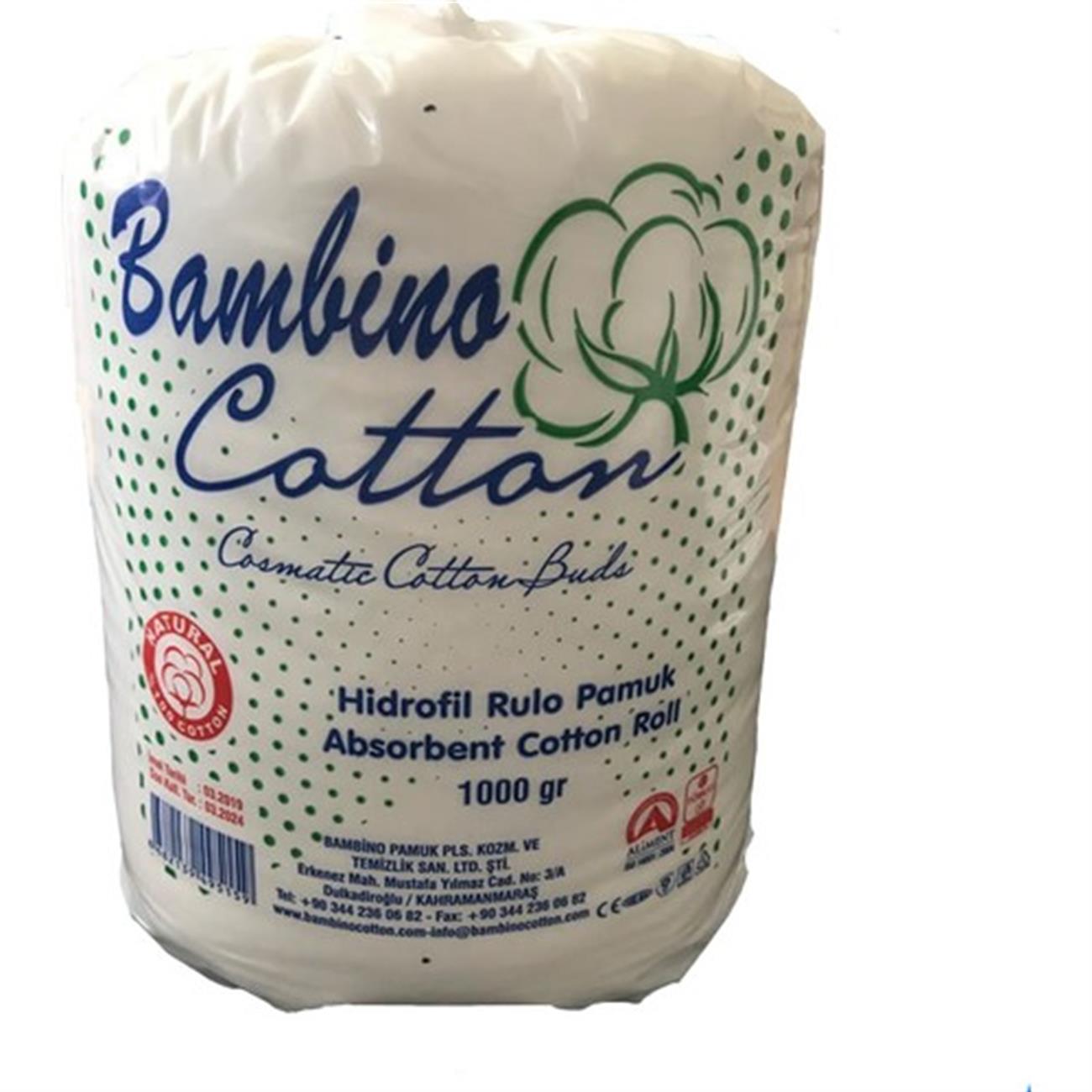Bambino 1 kg Hidrofil Rulo Pamuk
