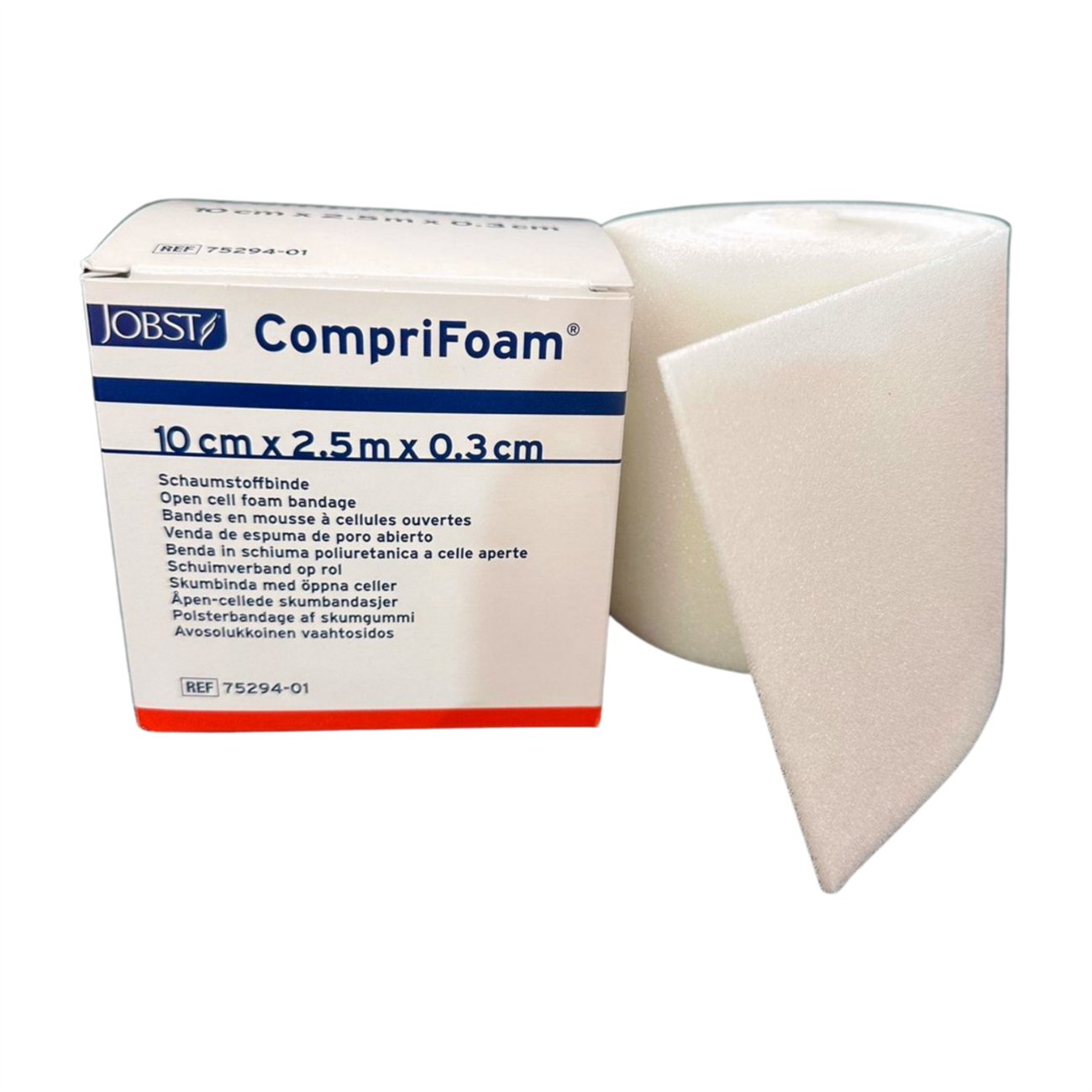 CompriFoam Bandaj Altı Dolgu Köpük 10 cm x 2,5 m x 0,3 cm
