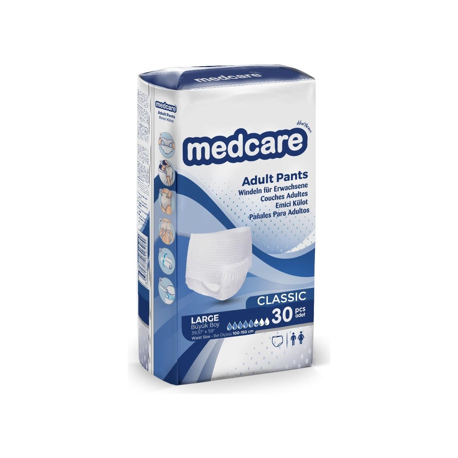 Medcare Emici Külot Large 30'lu
