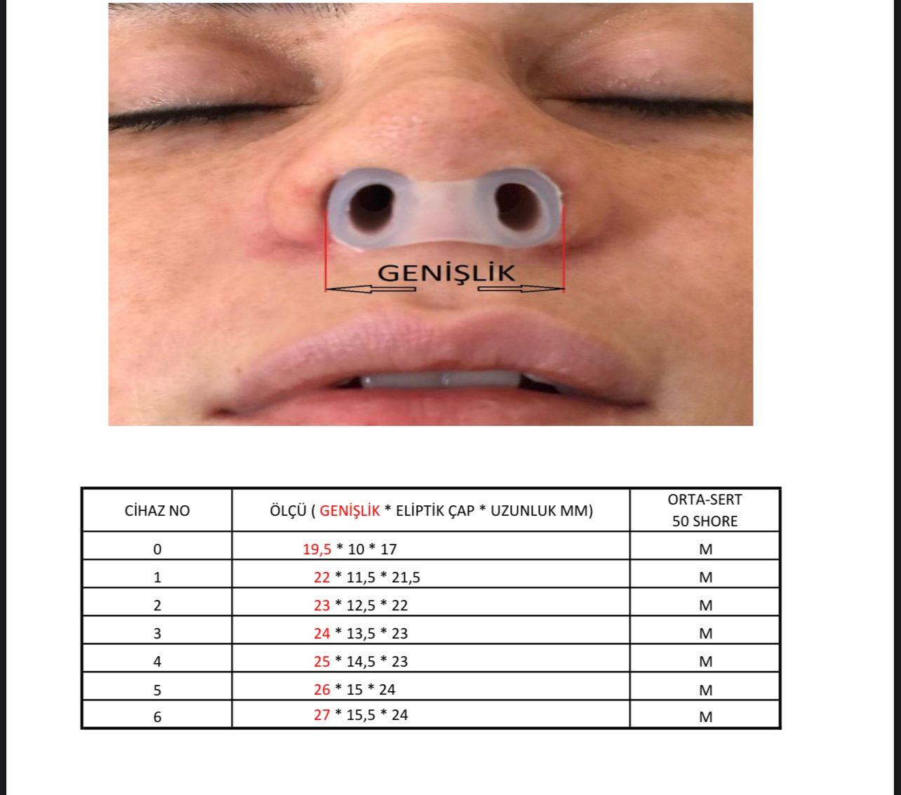 Nostril Burun Deliği Şekillendirici Retainer No:7 (1-7)