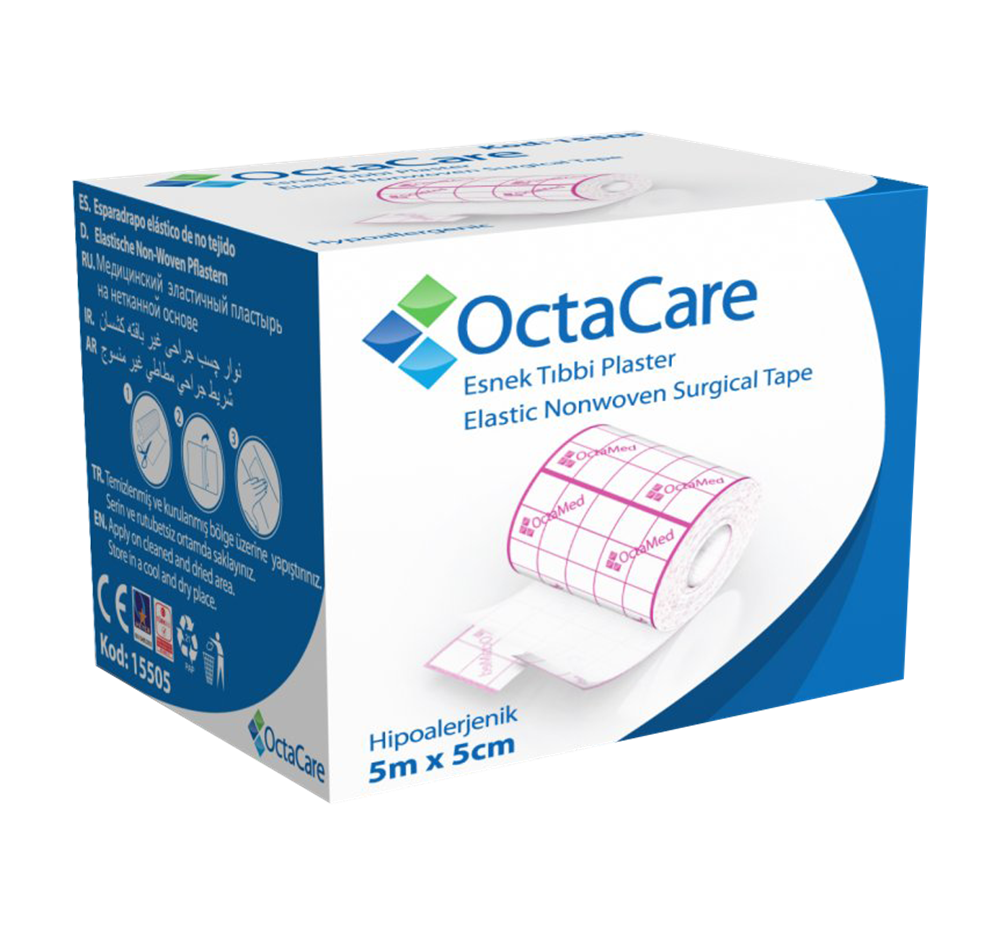 OctaCare Esnek Flaster 5mx5cm 