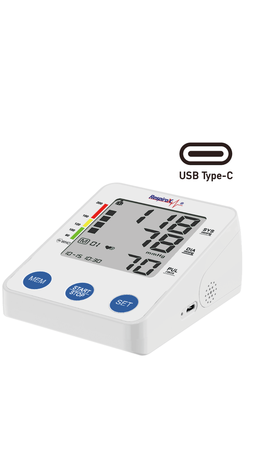 Respirox Tansiyon Aleti Konuşan Adaptörlü AXD-806
