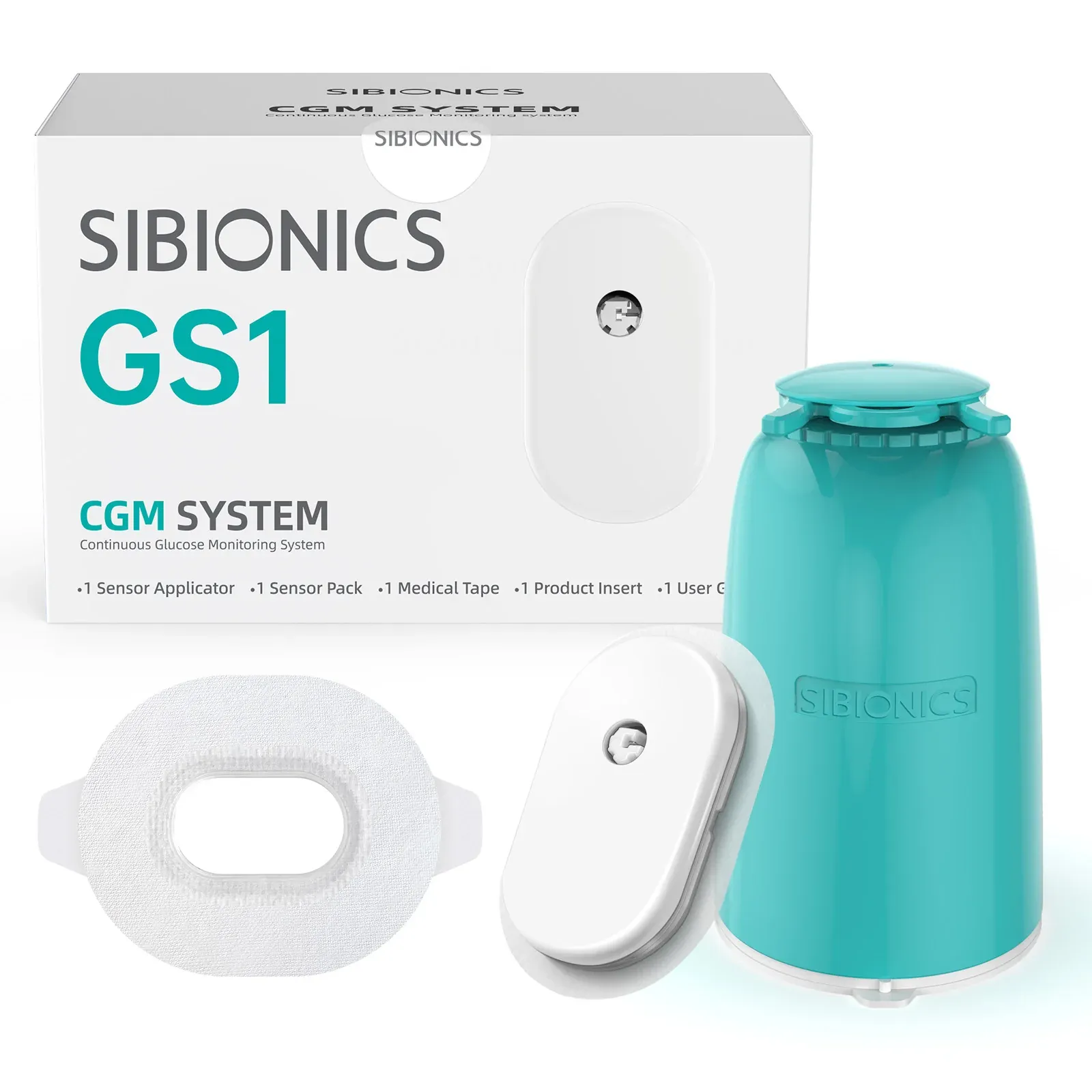 Sibionics CGM GS1 Sürekli Glikoz İzleme Sensörü 