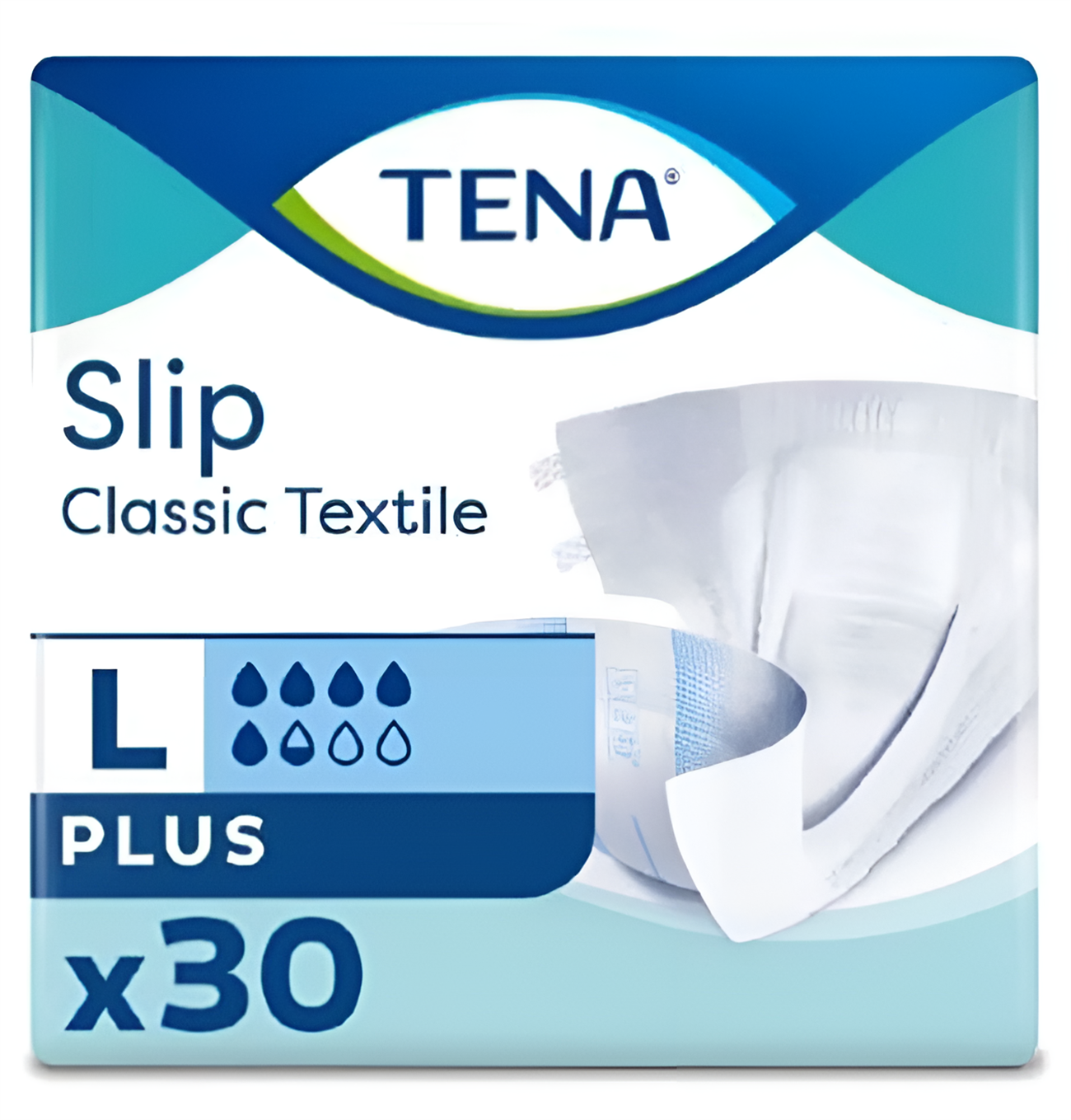 Tena 5.5 Damla Classic Tekstil Bel Bantlı Hasta Bezi 90'lı Large 