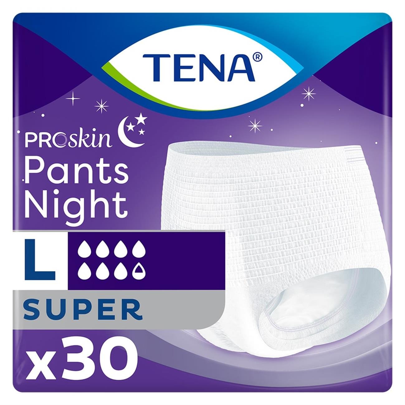 TENA Pants Night Süper 30 Adet 7,5 Damla Large