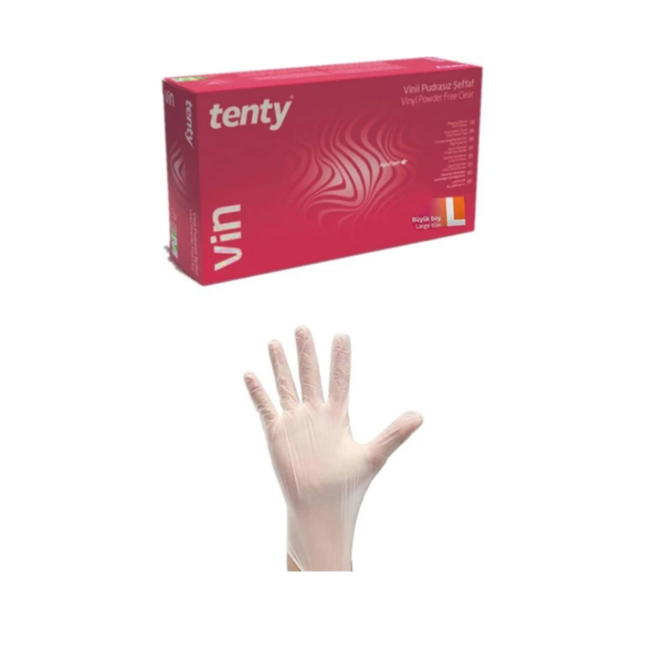 Tenty Vinil Eldiven Pudrasız 