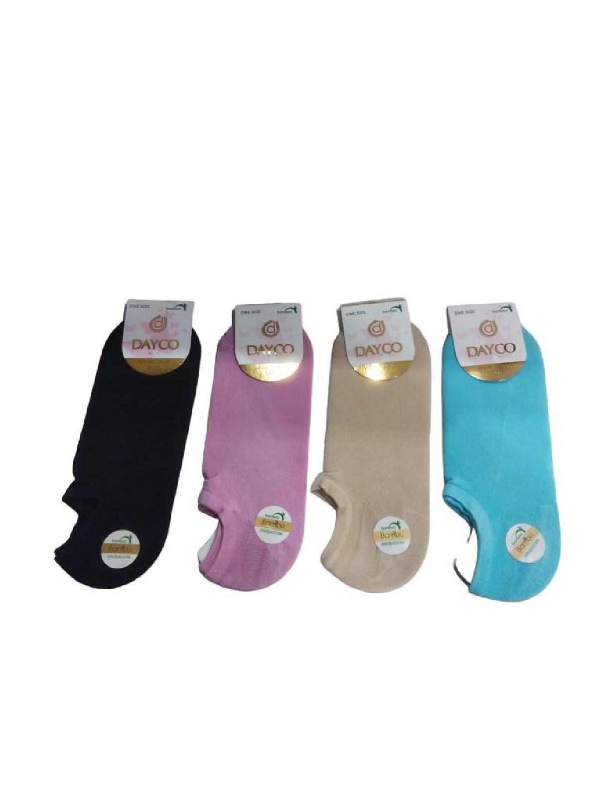 4'LÜ BAMBU DİKİŞSİZ SNEAKER KADIN ÇORABI