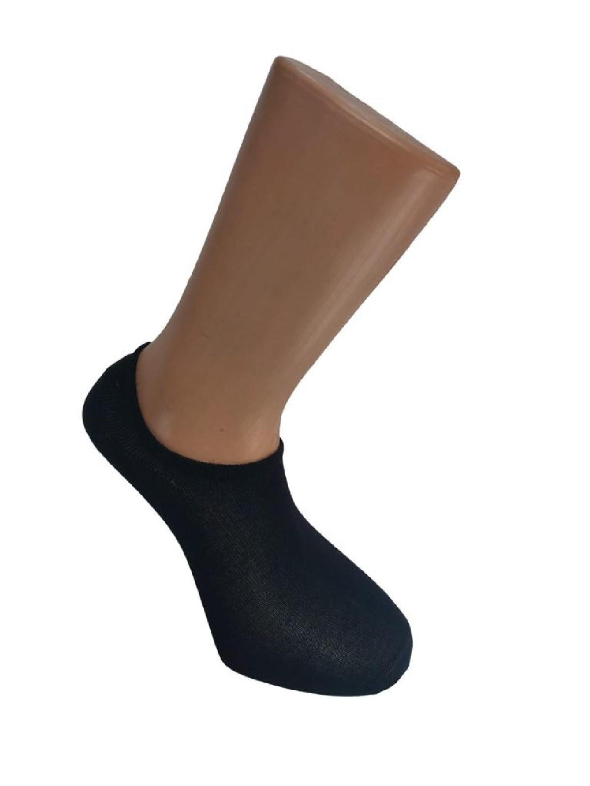 4'LÜ DİKİŞSİZ BAMBU SNEAKER ERKEK ÇORABI