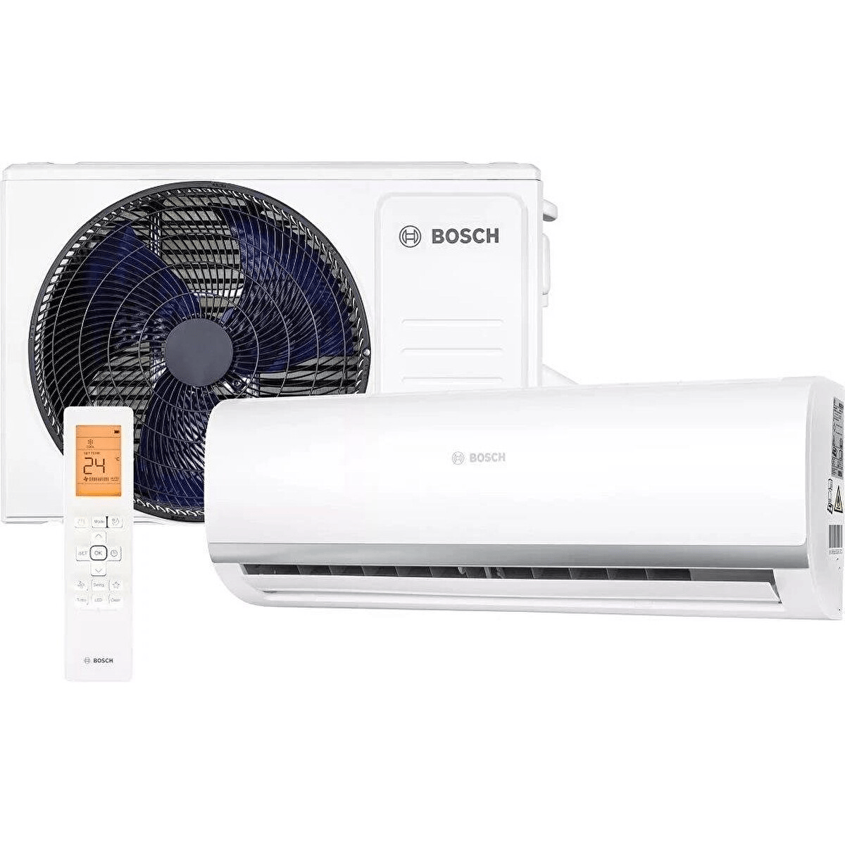 Bosch Climate 2000 Cl2000u W 70 E A++ 24000 BTU Duvar Tipi Split Klima