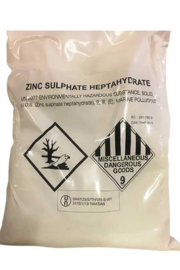 Ekmekçioğulları Çinko Sülfat Heptahidrat 25 Kg