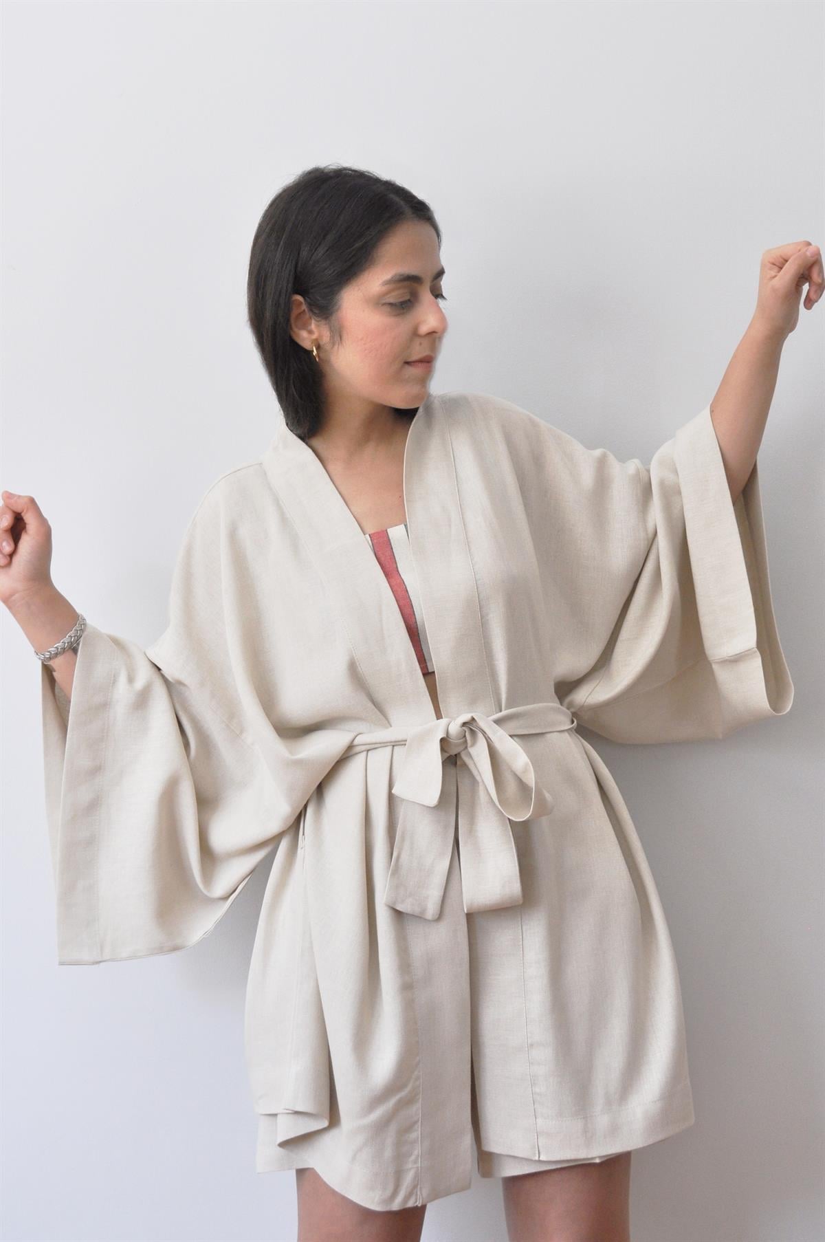 İki Kızlar Kimono