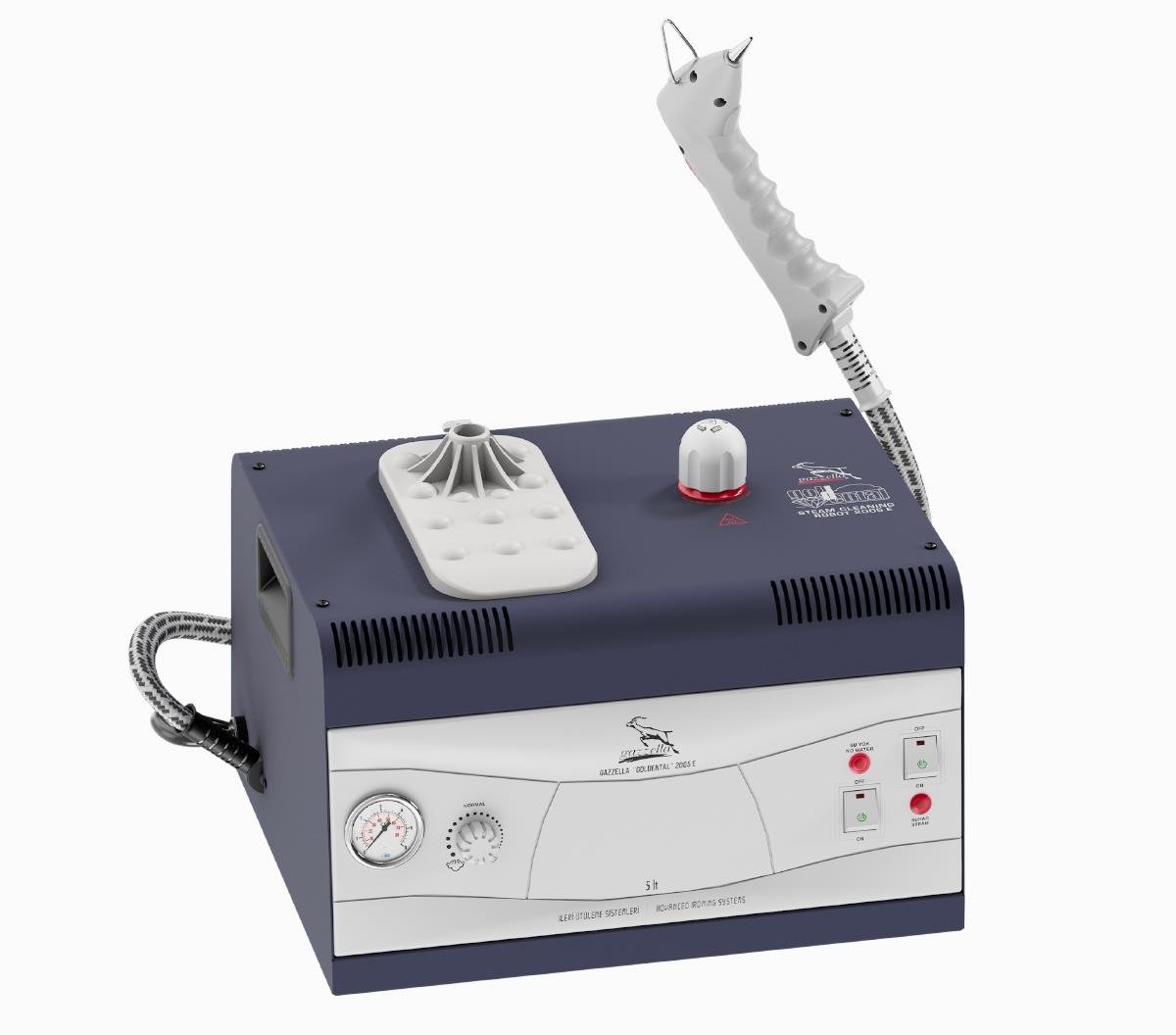“GOLDENTAL” BUHARLI TEMİZLEME ROBOTU - METAL GÖVDE - 5 LİTRE