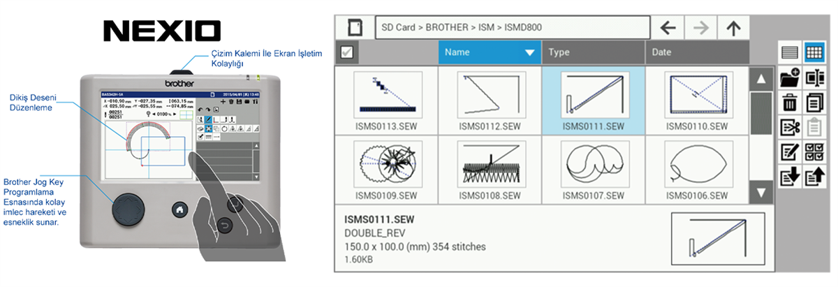 BROTHER BAS-342 H Programlanabilir Dikiş Otomatı