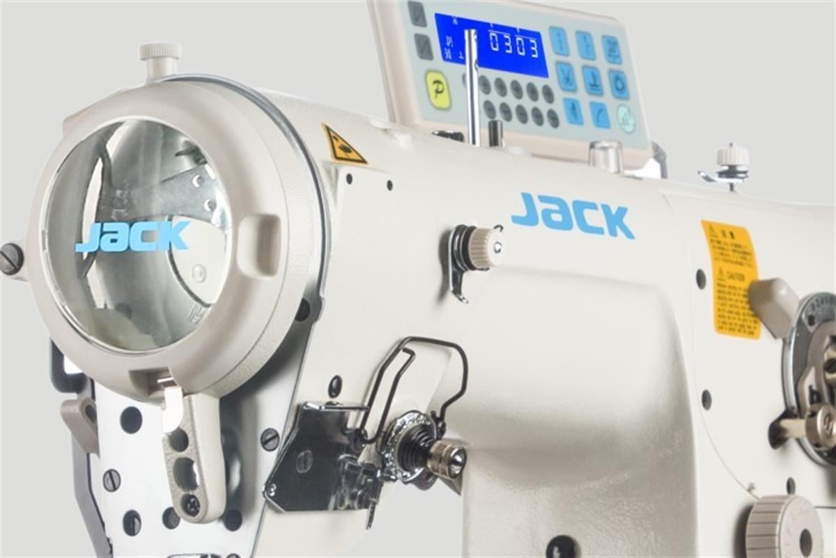 JACK 2284 Atlar Diker Otomatik İp Kesicili Zigzak Makinası