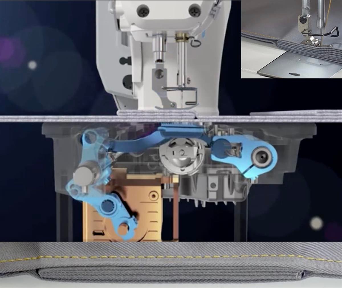 JACK A10 Düz Makine Kısa İplik Kesicili 
