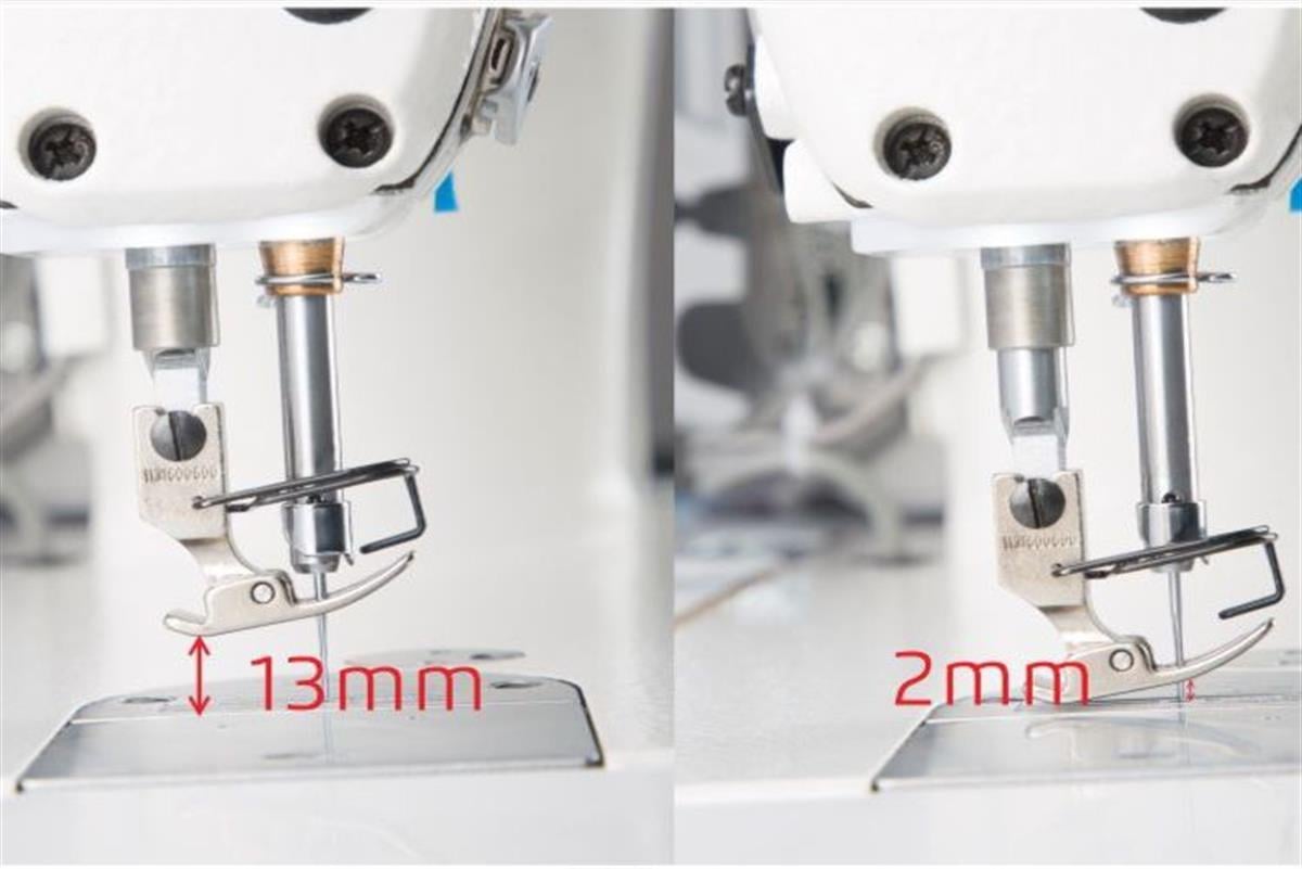 JACK A5E-WN Düz Makine Kısa İplik Kesicili Temiz Dikiş