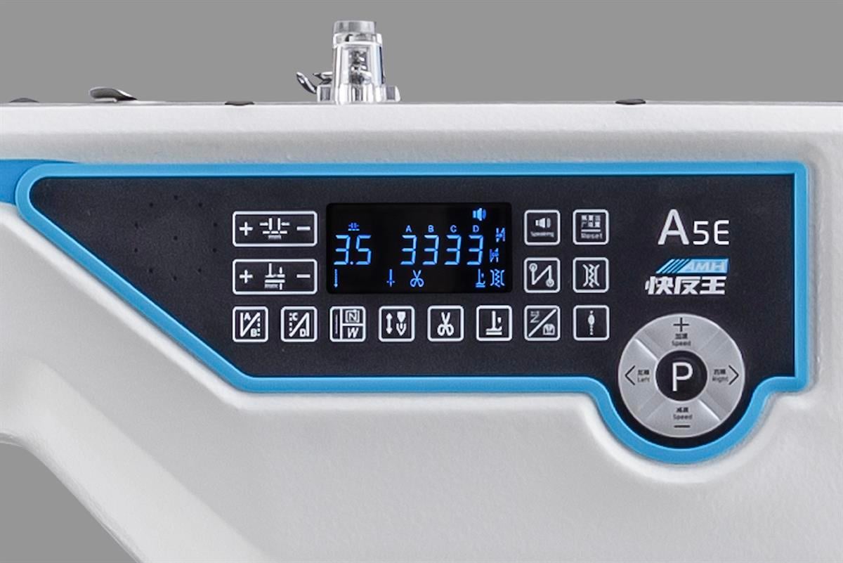 JACK A5E-WN Düz Makine Kısa İplik Kesicili Temiz Dikiş