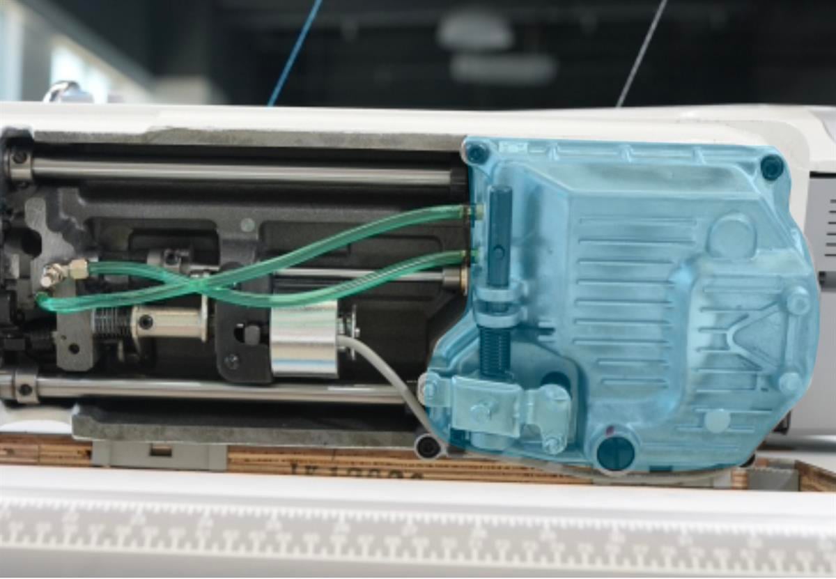 JACK A5E-WN Düz Makine Kısa İplik Kesicili Temiz Dikiş