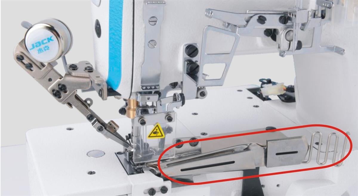 JACKJK-W4-UTL-01GBX356 Etek Reçme Makinesi İplik Kesicili