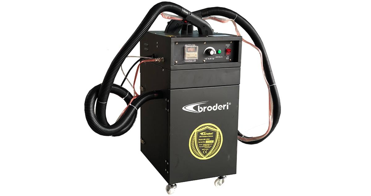 BRODER BD-2002 Çift Kafa Seyyar İplik Temizleme Robotu (Çift Vakum Motorlu)