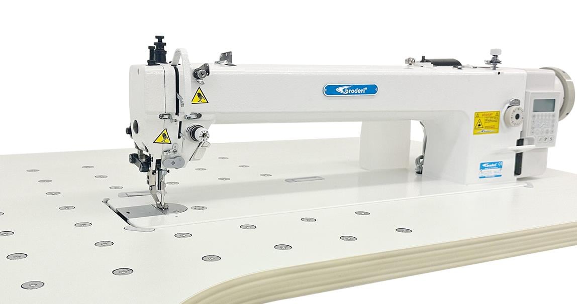 Broderi BD-0356-D4 Tek İğne Çift Papuç Uzun Kafa Deri Makinası