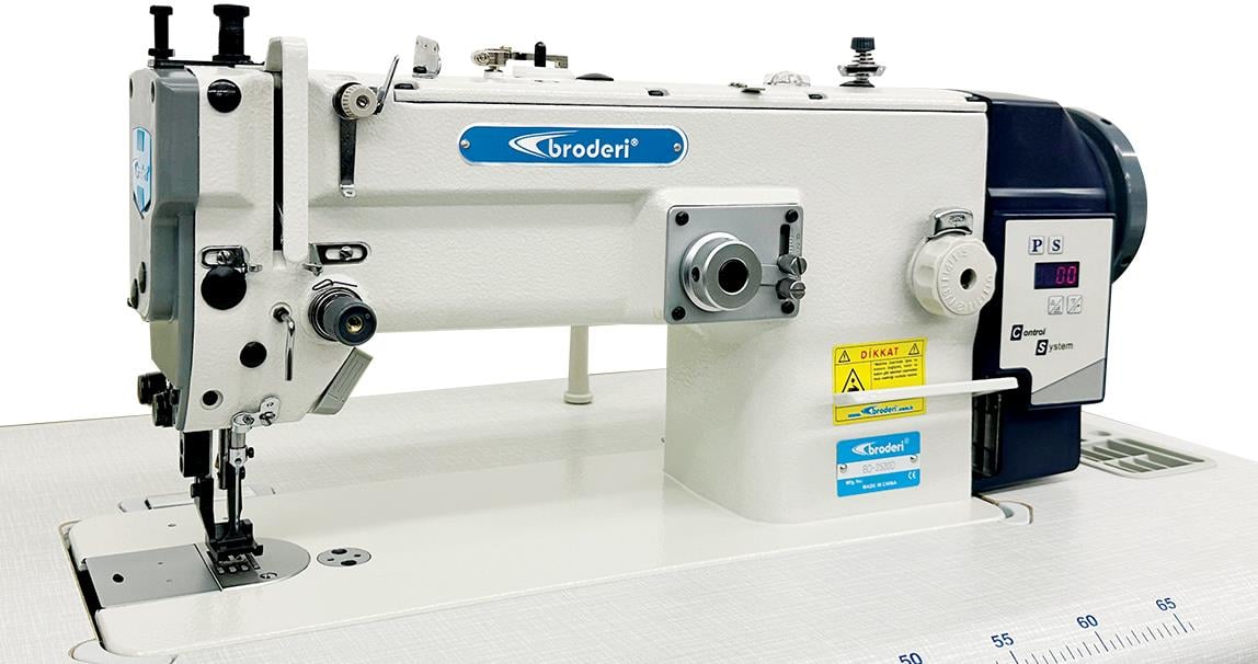 BRODERİ BD-2530D Büyük Mekik Çift Papuç Zigzag Makinası