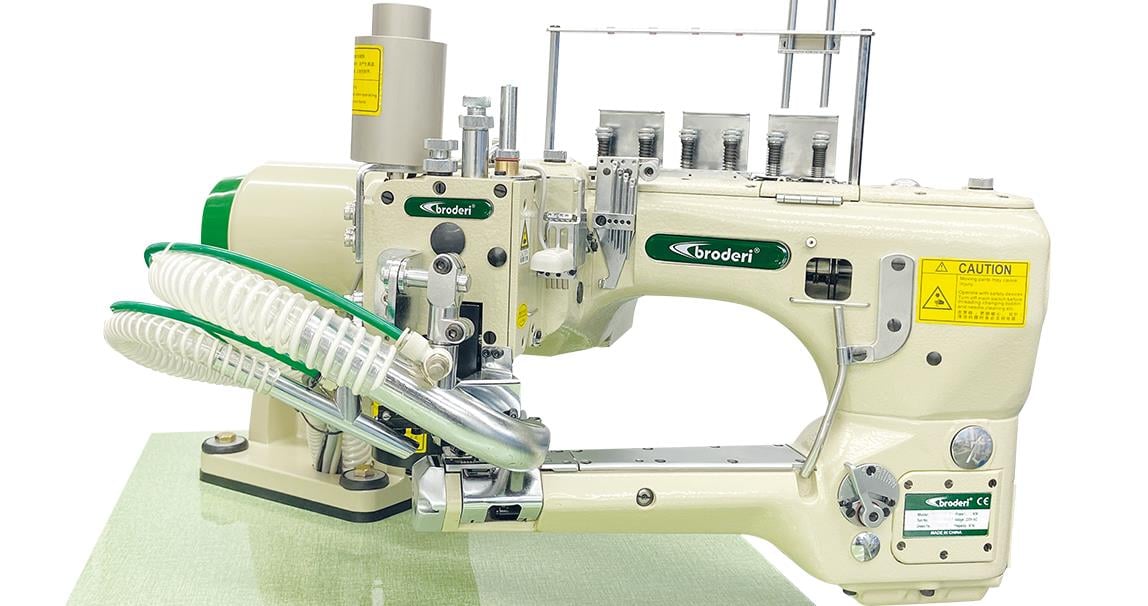 Broderi BD-740-01/02-ETK Otomatik Giyotinli Çorap Ve Penye Lok Makinası