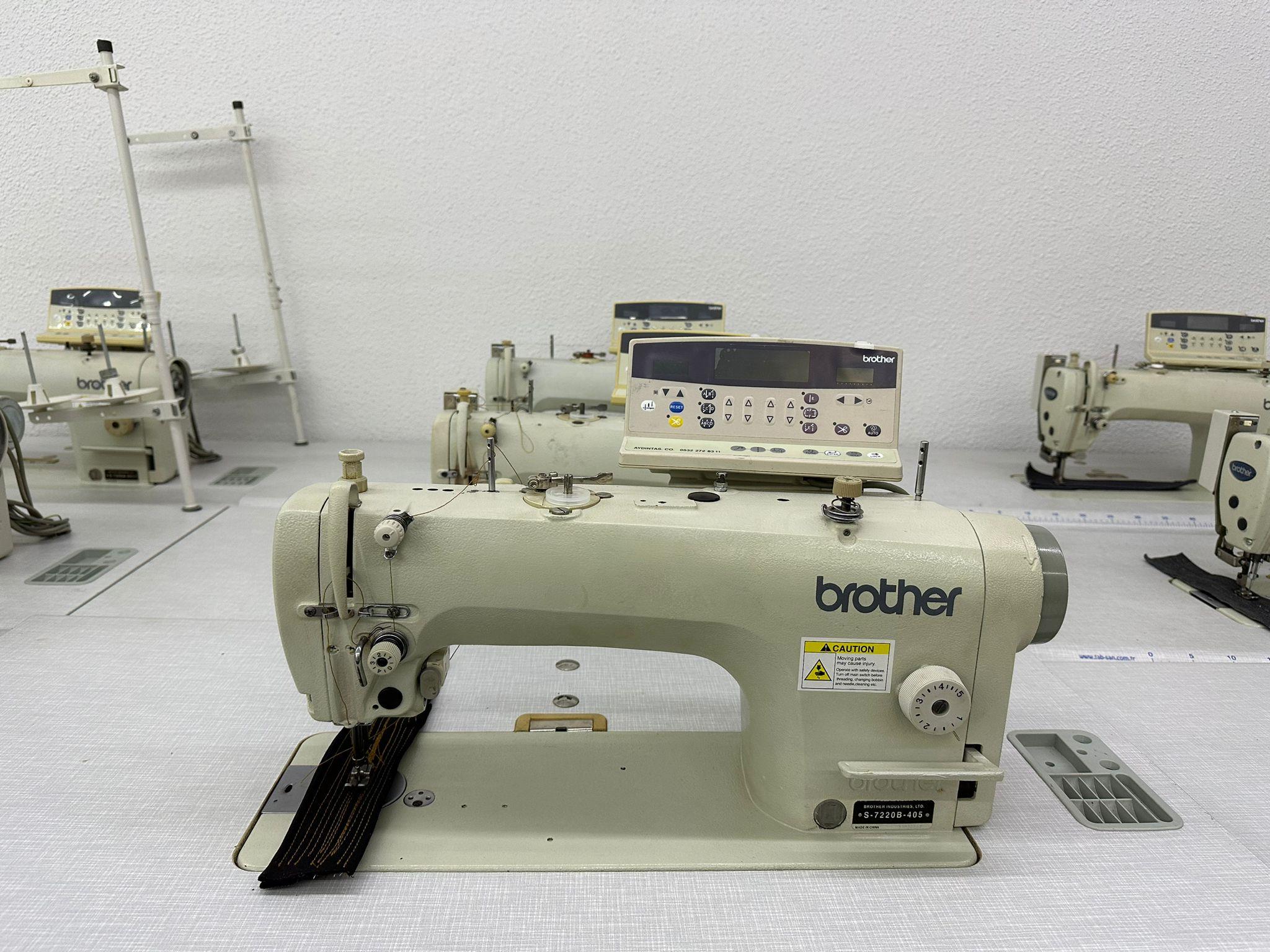 BROTHER İkinci el 7220B Otomatik Yürüyen İğne Düz Dikiş Makinası