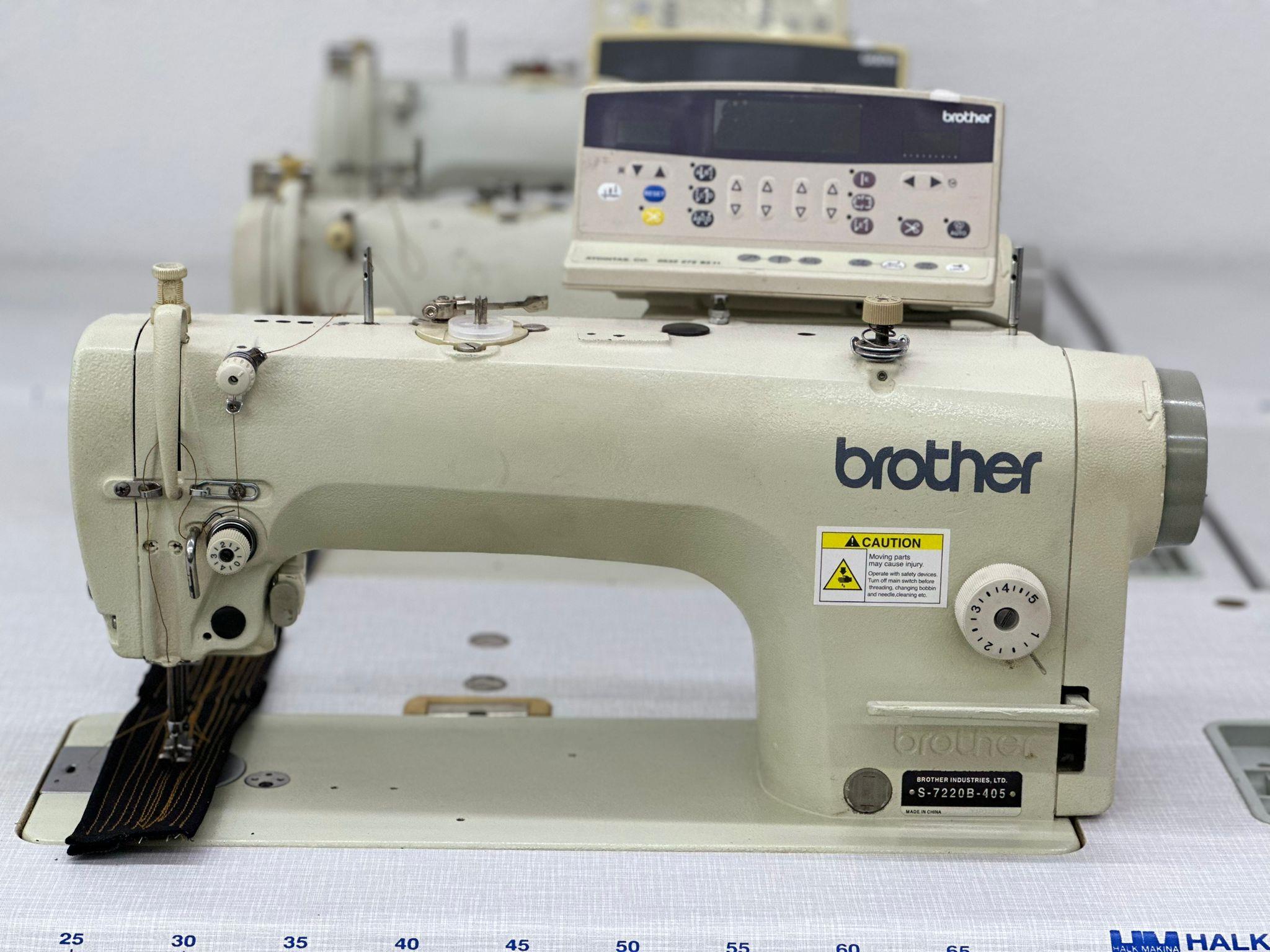 BROTHER İkinci el 7220B Otomatik Yürüyen İğne Düz Dikiş Makinası