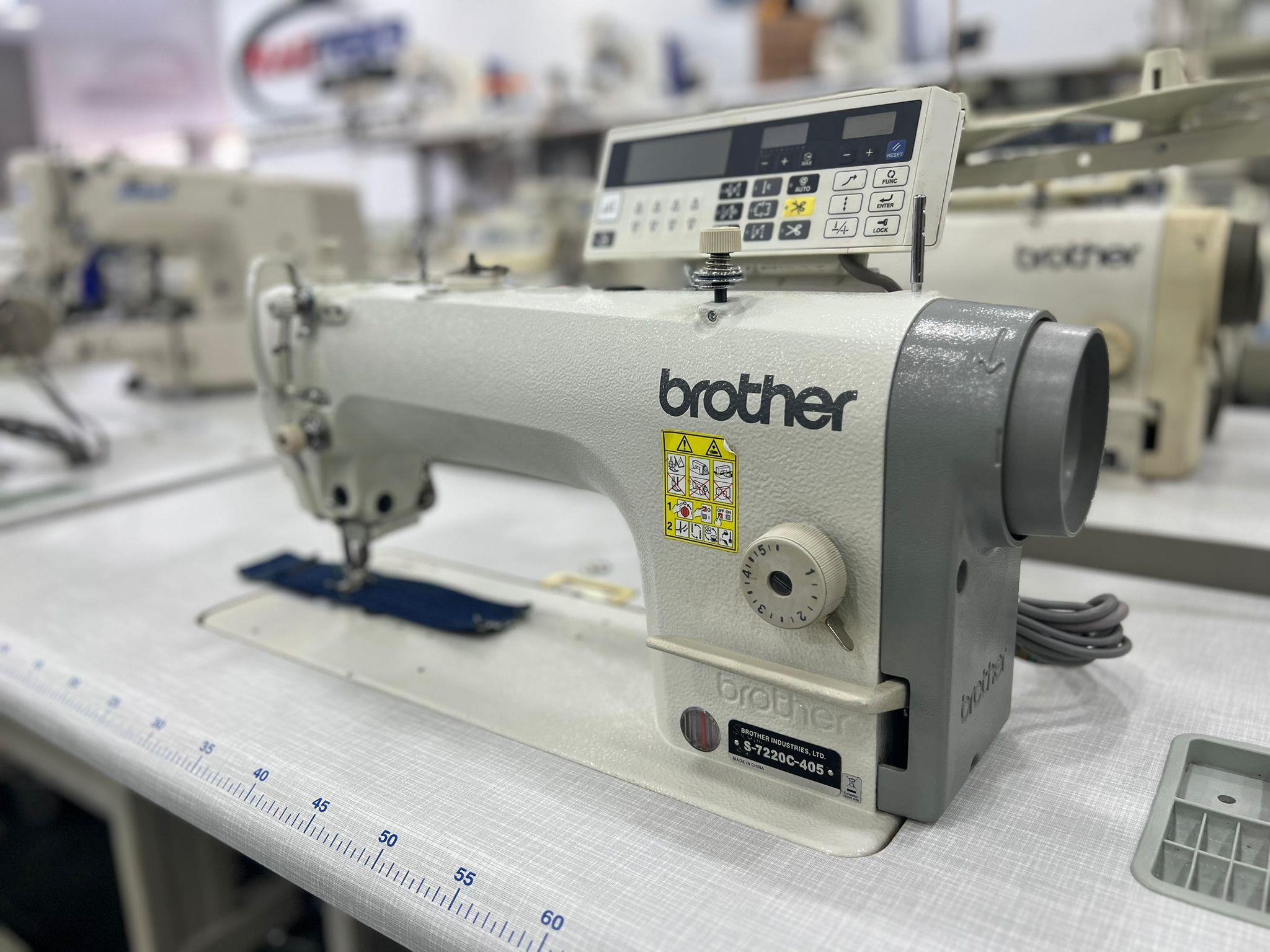 BROTHER İkinci el 7220C Otomatik Yürüyen İğne Düz Dikiş Makinası