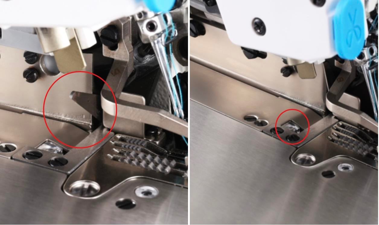JACK C5T-5-A04/435 5 İplik Akıllı Overlok Makinesi Transportlu Kot