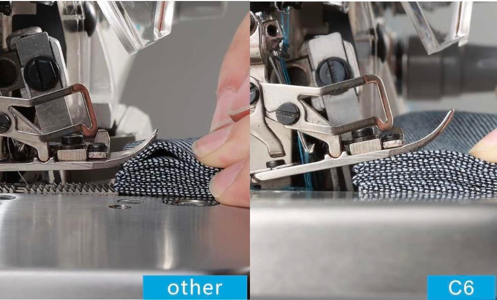 JACK C6-4-M03/333/X 4 İplik Akıllı Overlok Makinesi
