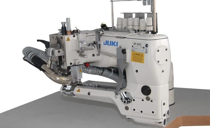 JUKİ 4 İğne, Direct Drive Lok Makinası, Fotoselli, Vakumlu Fire Emme Ve Giyotin Tipi Zincir Kesmeli
